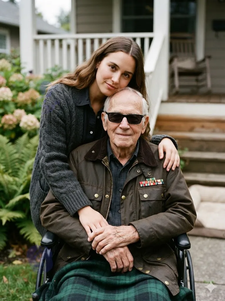 Incredible Reason A Blind Veteran Left His Fake Granddaughter An Unexpected Fortune