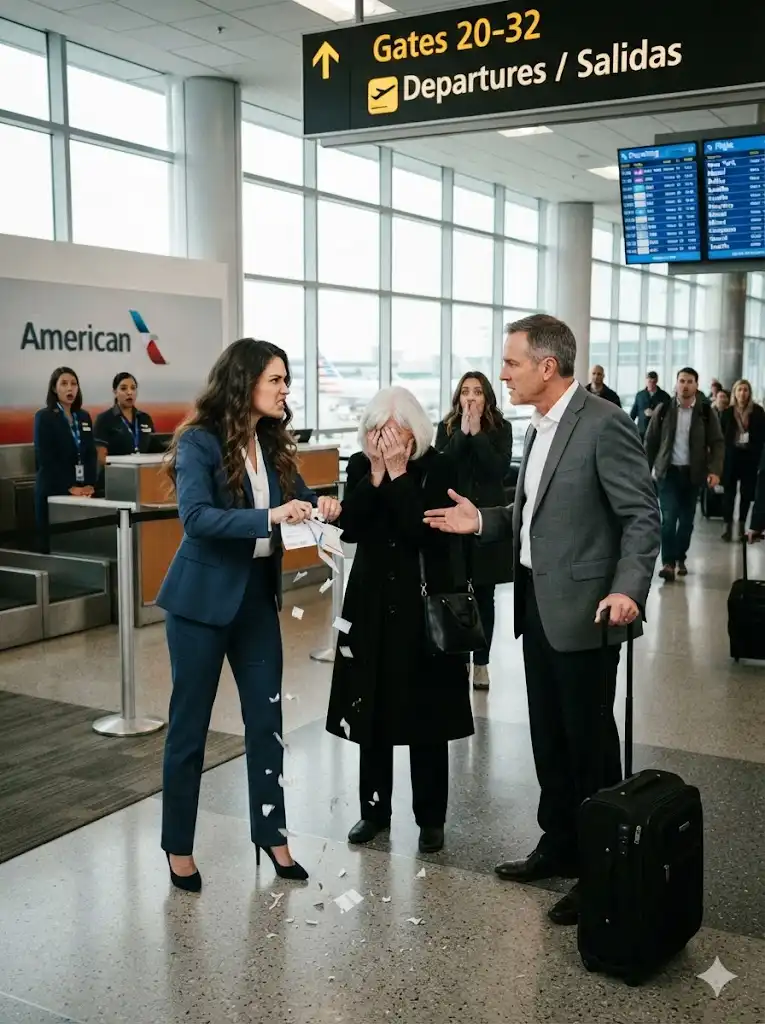Devoted Granddaughter Uncovers Shocking Family Secret After Airport Vacation Abandonment