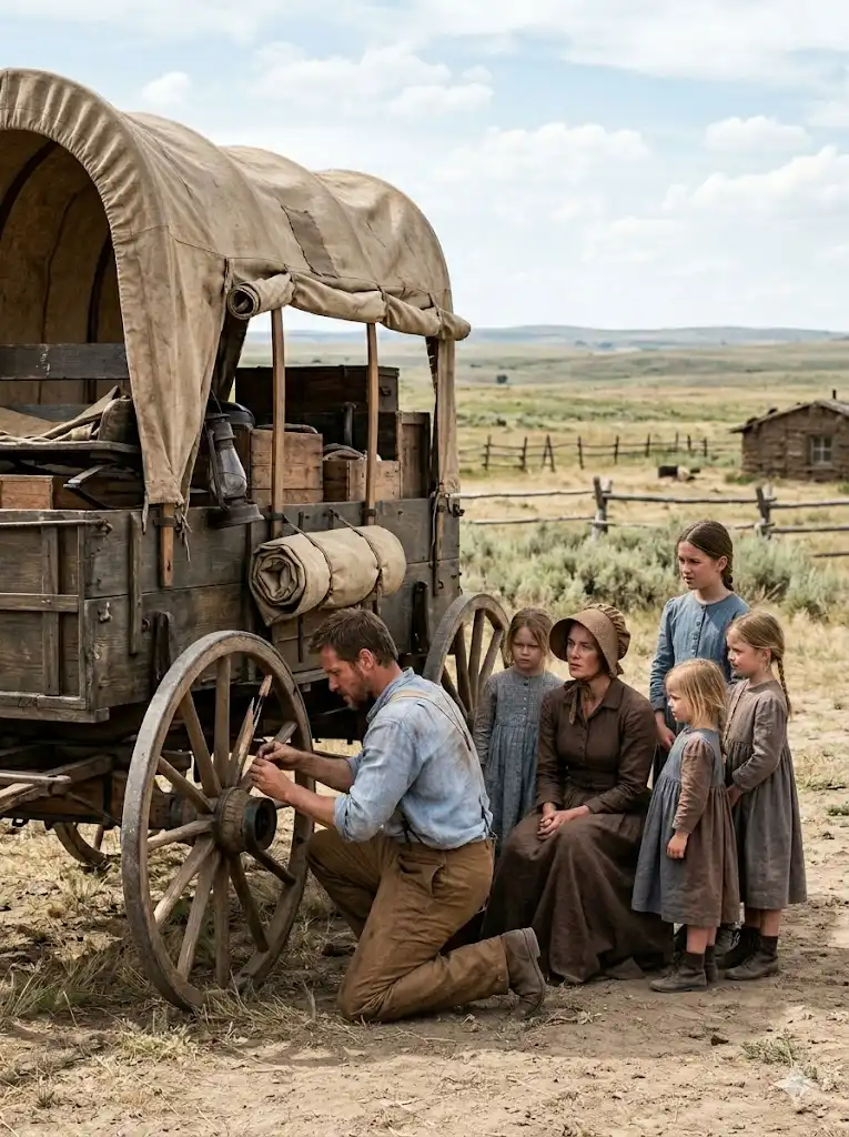 Why A Broken Wagon Brought Unexpected Hope To A Lonely Oklahoma Rancher