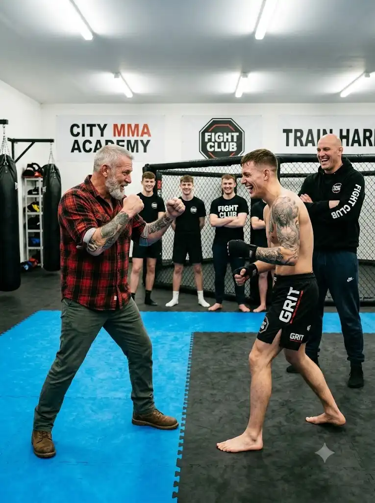Outraged Marine Father Destroys An Arrogant Gym Bully Without Striking Once