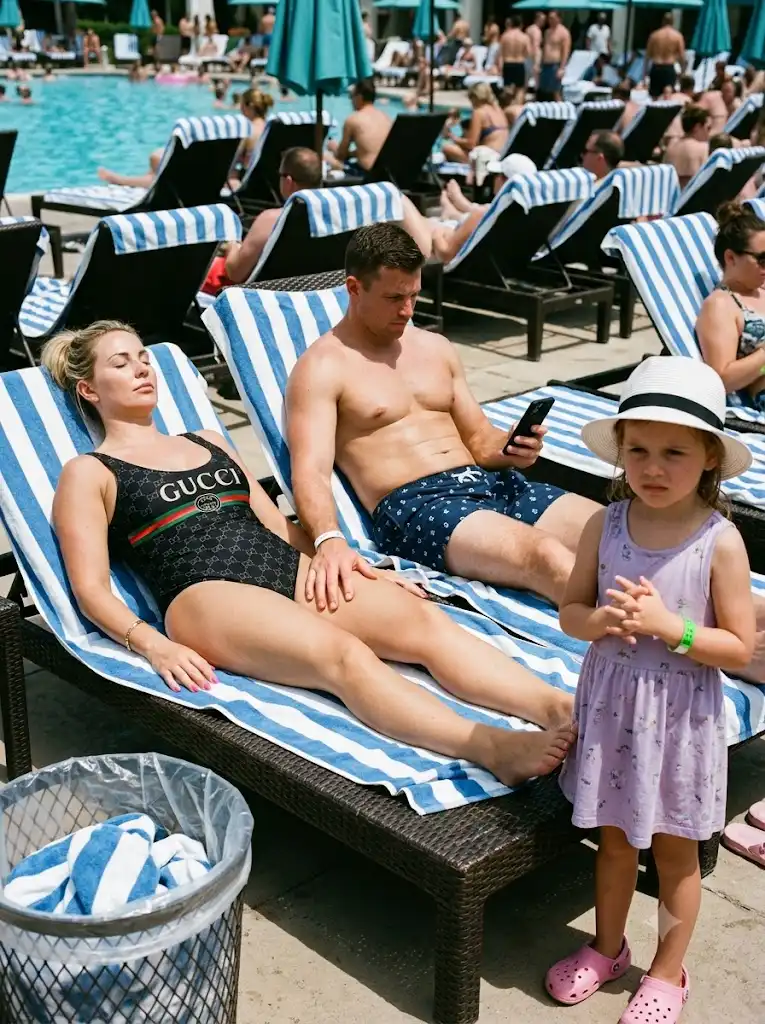 Arrogant Stranger Steals Reserved Pool Chairs Before Experiencing Instant Resort Karma