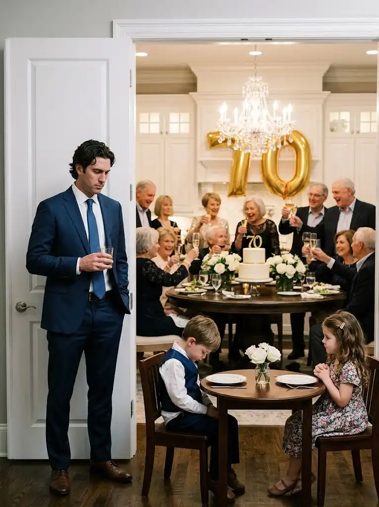 Father Exposes His Greedy Relatives After They Banish His Children From Dinner