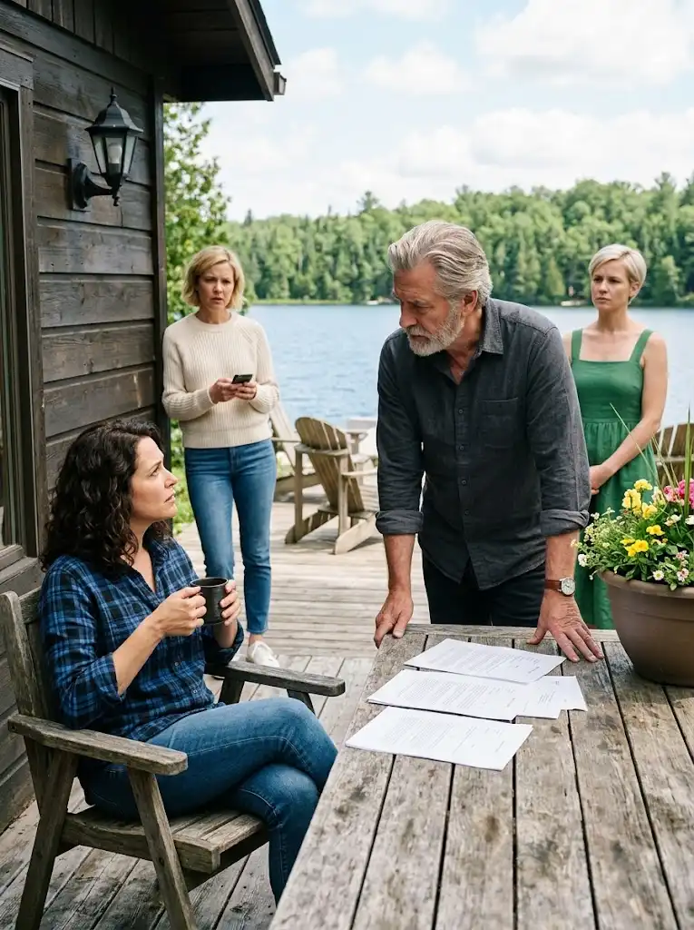 Sister Secretly Rented My Rebuilt Lake Cabin Until I Stopped Her