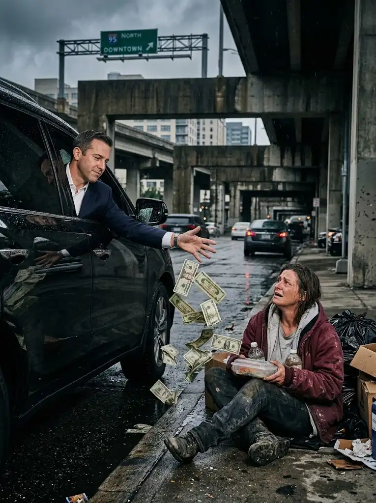 Arrogant Businessman Uncovers Heartbreaking Family Treachery After Spotting Ex-Wife Scavenging Trash