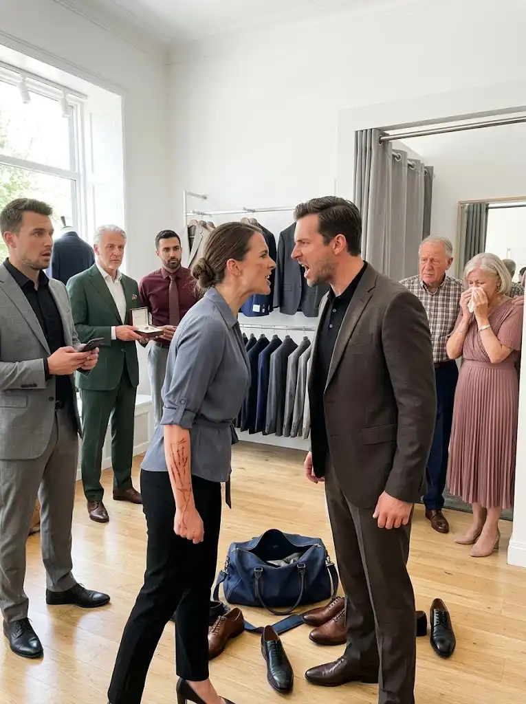Secret Scars And An Unexpected Arrival At A Virginia Wedding Fitting