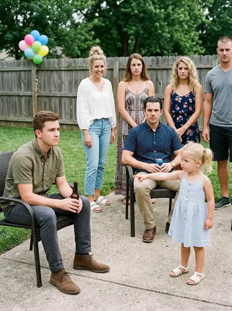 Innocent Toddler Remark Exposes Husband’s Massive Hidden Secret At Birthday Party