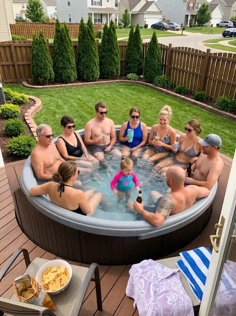Neighbors Secretly Rented Out Our Private Hot Tub For Over A Year