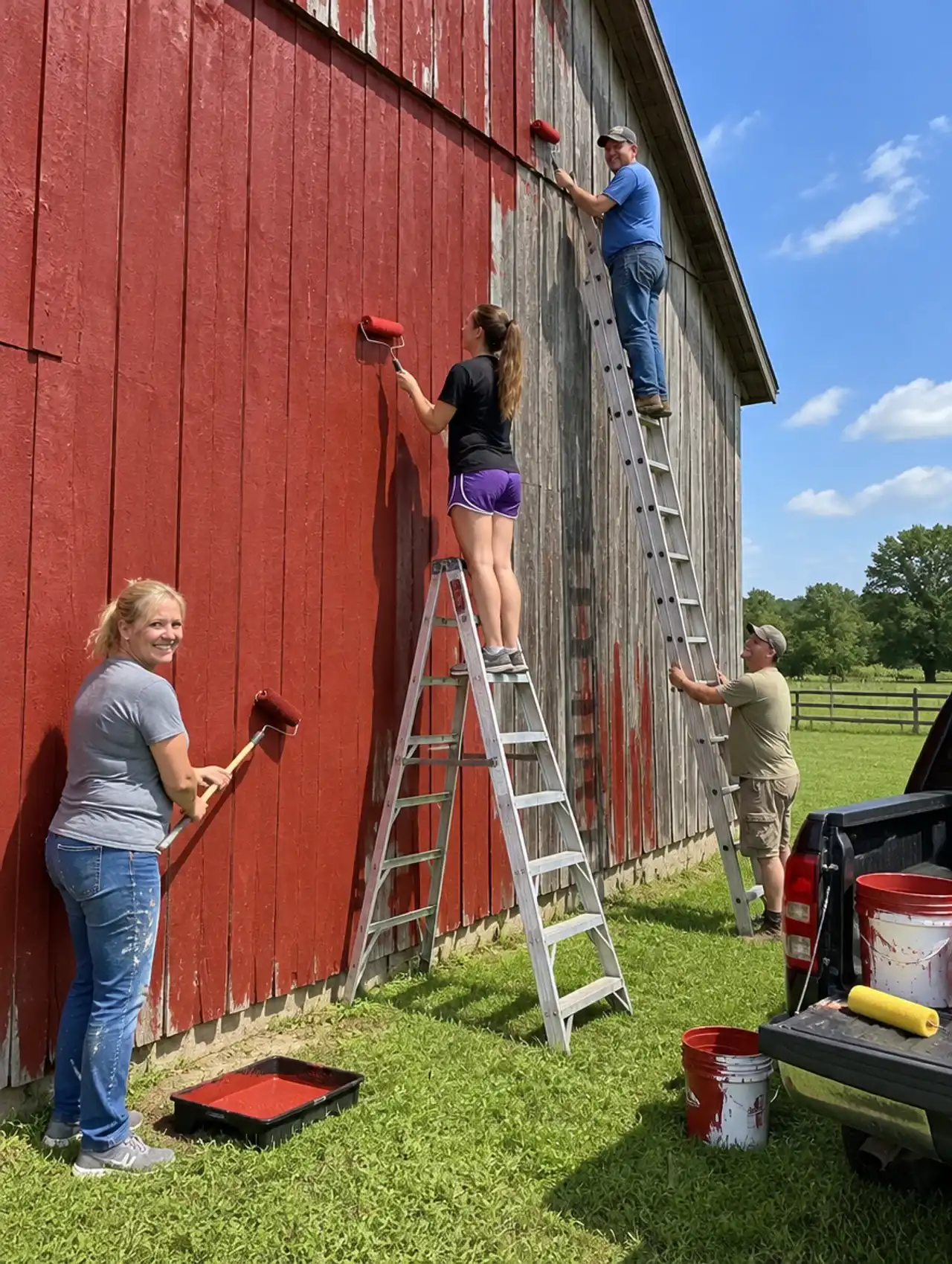 Why I Bought Forty Gallons Of Red Paint To Save Our Farm