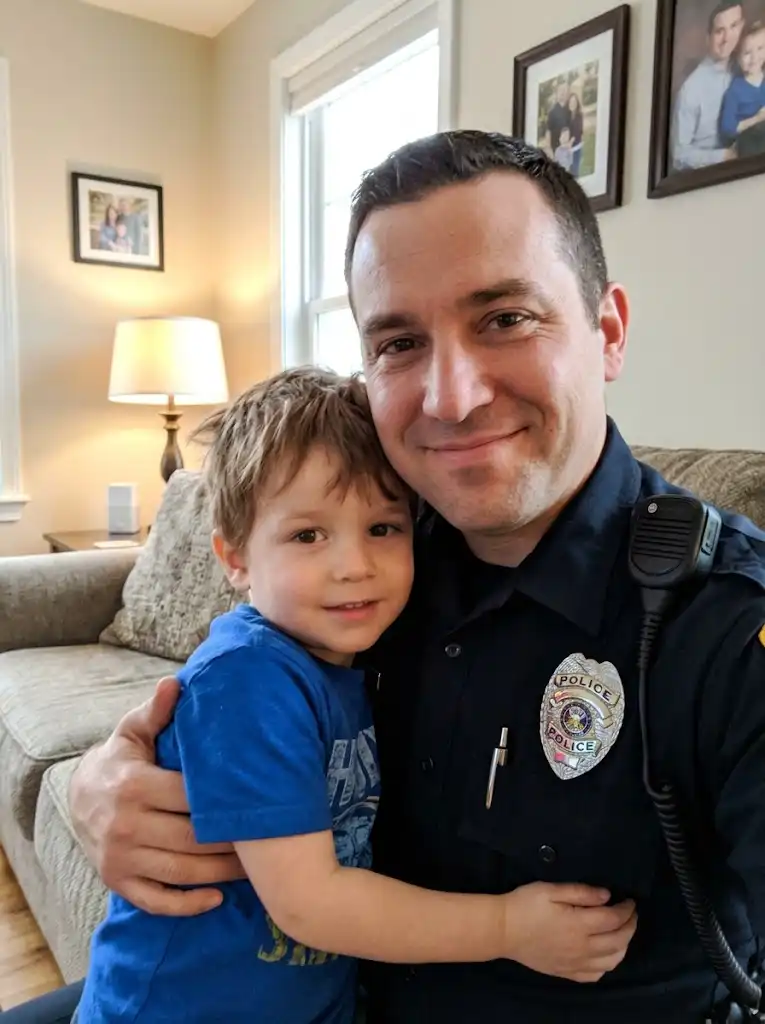 Police Officer Holding My Toddler Revealed Astonishing Truth About My Son