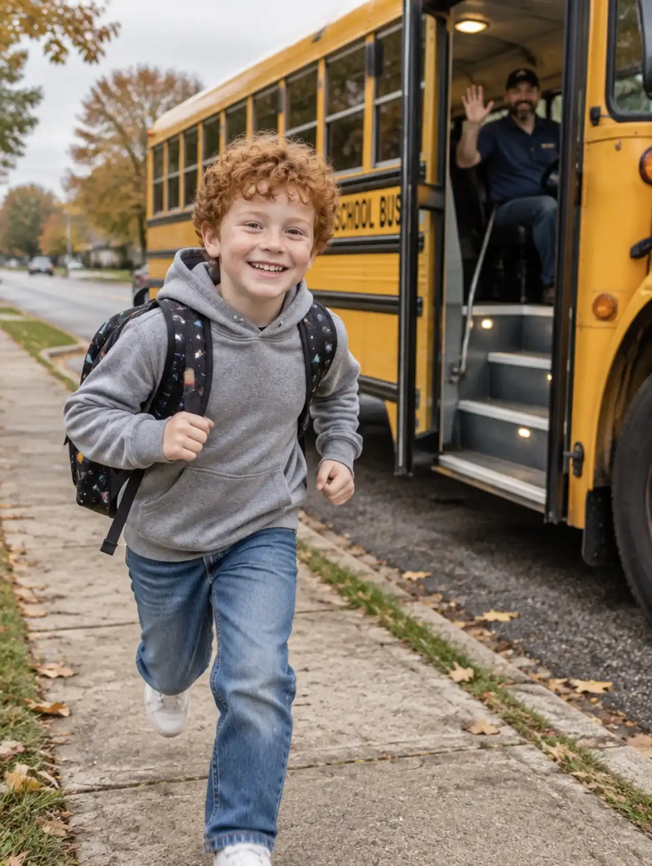 School Bus Driver Whispers Four Quiet Words That Uncover Backyard Secret
