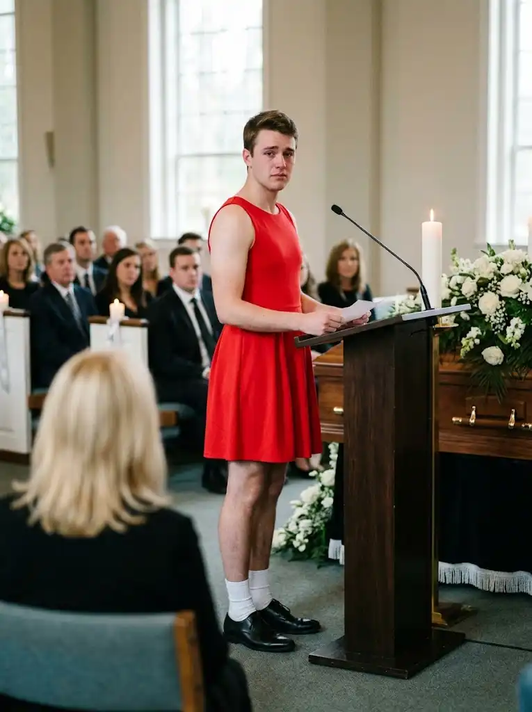 Unexpected Funeral Outfit Reveals A Touching Secret Between Two Lifelong Friends